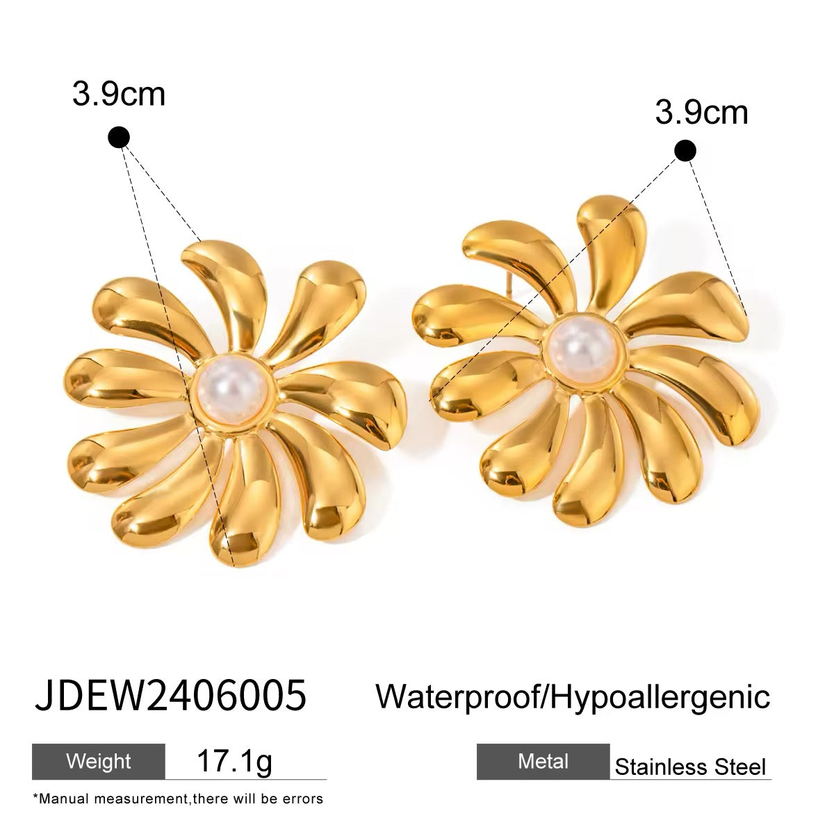 Boucles d'oreilles Elena